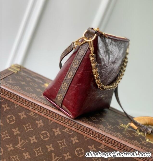 Luxury Cheap Louis Vuitton Multipass Mini Bag in Burgundy Calfskin Leather M3A247 2026