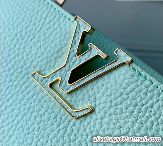 Classic Fashion Louis Vuitton Capucines BB Bag in Taurillon Leather M29608 Light Green 2026