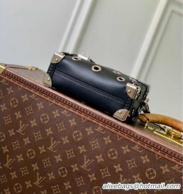 Fashion Discount Louis Vuitton Side Trunk PM Bag in Black Calfskin M29903 2026