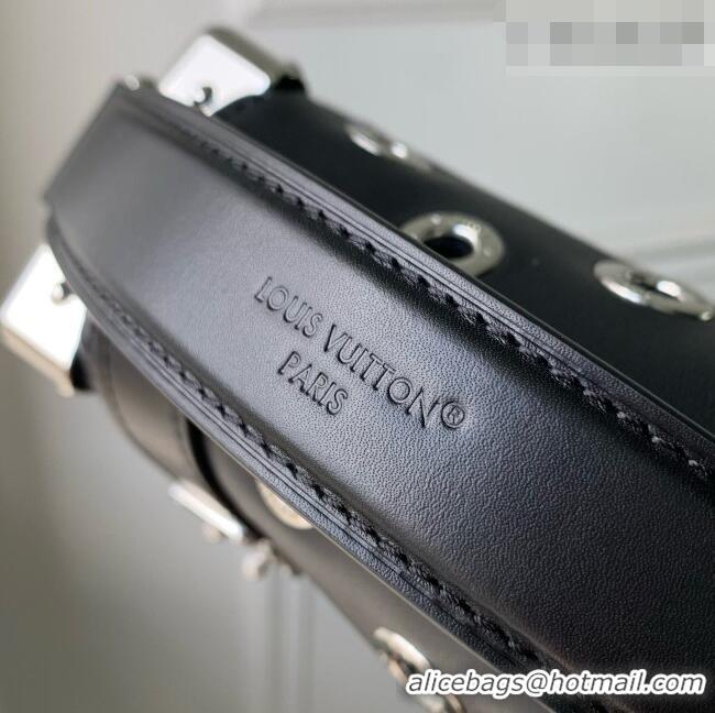 Fashion Discount Louis Vuitton Side Trunk PM Bag in Black Calfskin M29903 2026