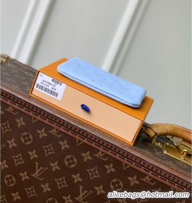 Big Discount Louis Vuitton Key Pouch S in Cowhide Leather M29816 Blue 2026