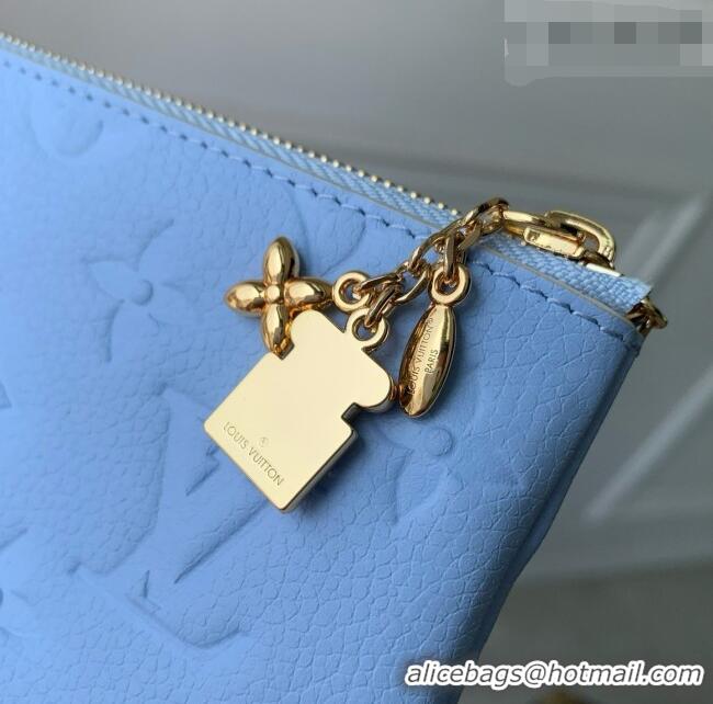 Big Discount Louis Vuitton Key Pouch S in Cowhide Leather M29816 Blue 2026