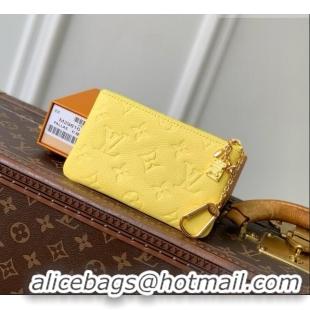 Good Looking Louis Vuitton Key Pouch S in Cowhide Leather M29816 Yellow 2026