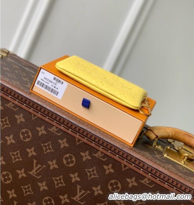 Good Looking Louis Vuitton Key Pouch S in Cowhide Leather M29816 Yellow 2026