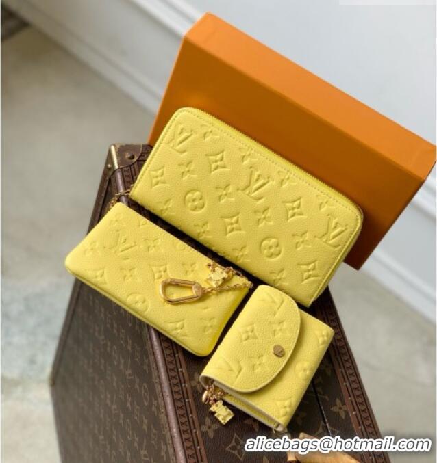 Grade Design Louis Vuitton Rosalie Coin Purse in Cowhide Leather M29805 Yellow 2026