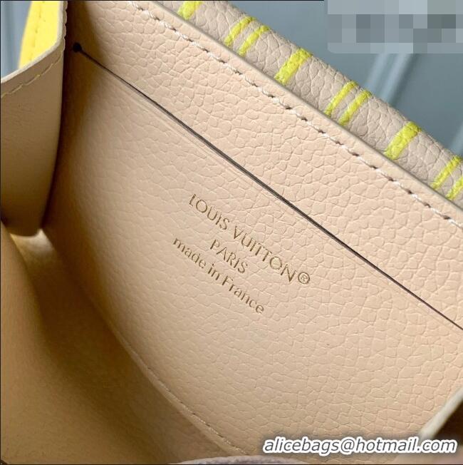 Grade Design Louis Vuitton Rosalie Coin Purse in Cowhide Leather M29805 Yellow 2026