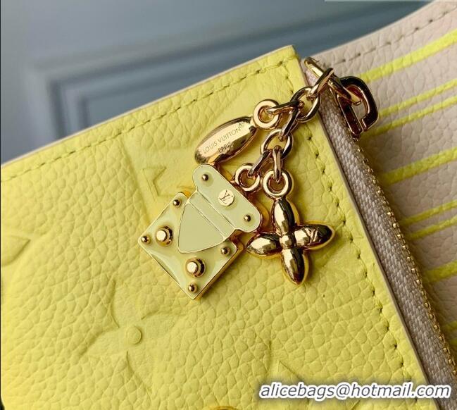 Grade Design Louis Vuitton Rosalie Coin Purse in Cowhide Leather M29805 Yellow 2026