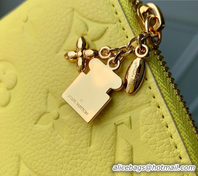 Top Quality Louis Vuitton Zippy Wallet in Cowhide Leather M29794 Yellow 2026