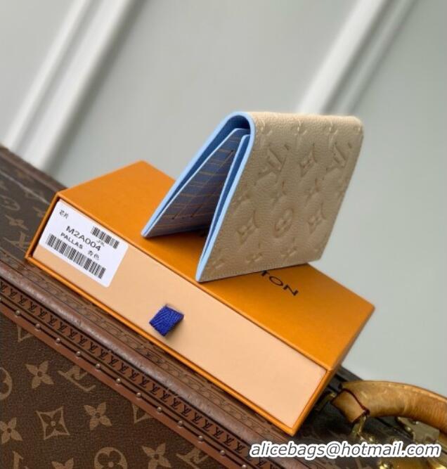Good Product Louis Vuitton Passport Cover in Cowhide Leather M2A003 Apricot 2026