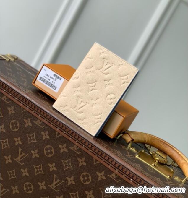 Good Product Louis Vuitton Passport Cover in Cowhide Leather M2A003 Apricot 2026