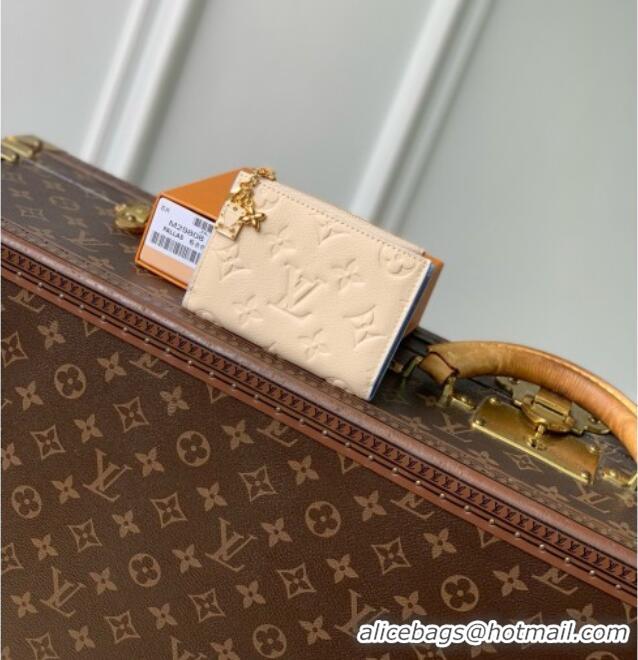 Grade Discount Louis Vuitton Lisa Wallet in Cowhide Leather M29808 Apricot 2026