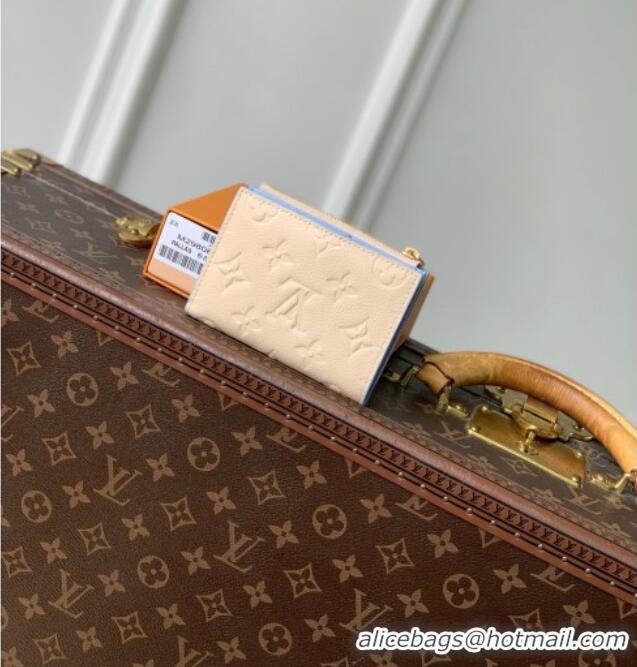 Grade Discount Louis Vuitton Lisa Wallet in Cowhide Leather M29808 Apricot 2026