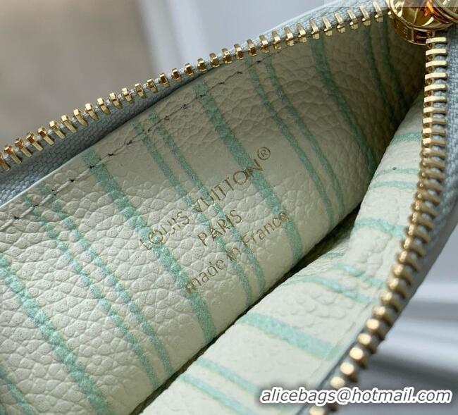 Buy New Cheap Louis Vuitton Romy Card Holder in Cowhide Leather M2A045 Minty Green 2026