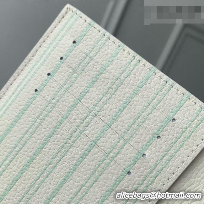 Good Quality Louis Vuitton Passport Cover in Cowhide Leather M2A004 Minty Green 2026