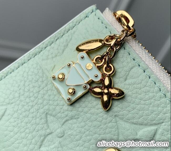 Free Shipping Discount Louis Vuitton Rosalie Coin Purse in Cowhide Leather M29805 Minty Green 2026