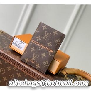 New Design Louis Vuitton Passport Cover in Monogram Calfskin Leather M2A491 2026