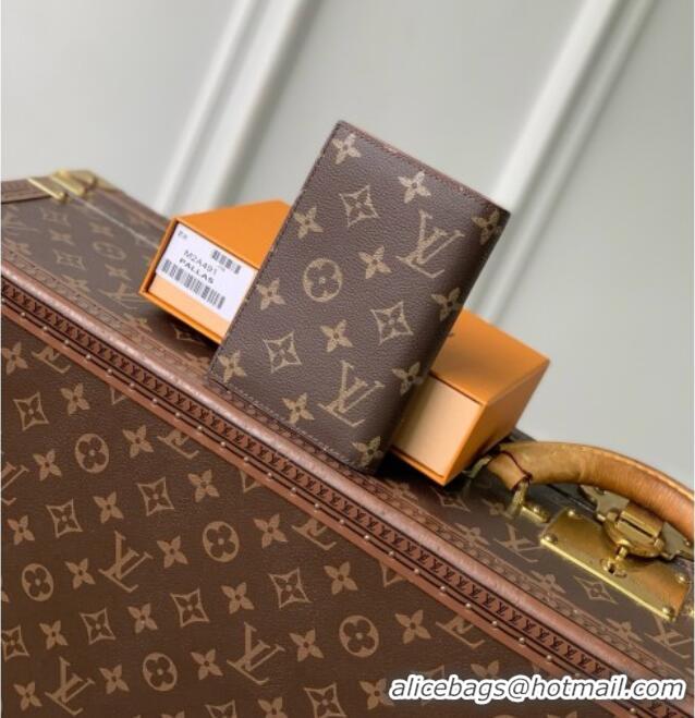 New Design Louis Vuitton Passport Cover in Monogram Calfskin Leather M2A491 2026