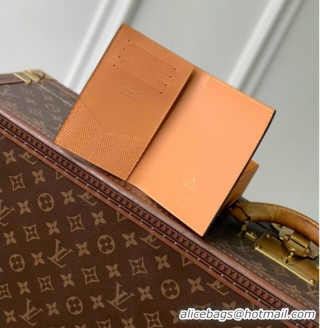 New Design Louis Vuitton Passport Cover in Monogram Calfskin Leather M2A491 2026