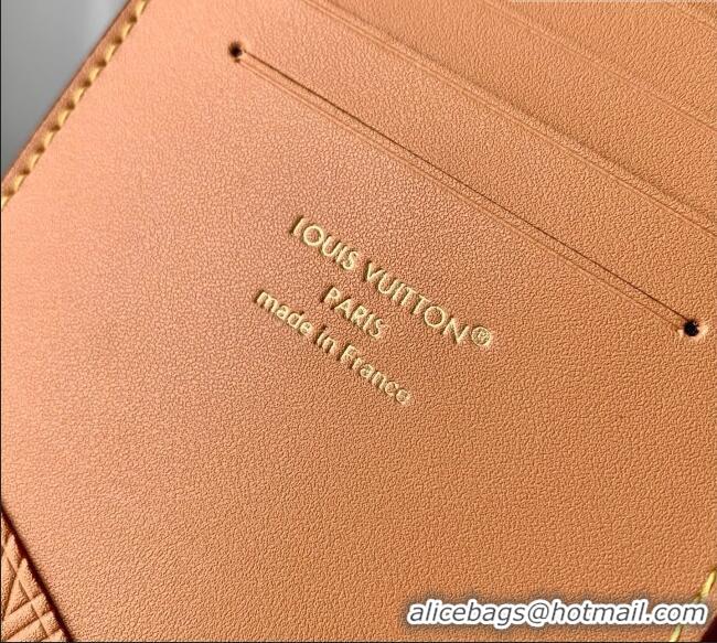 New Design Louis Vuitton Passport Cover in Monogram Calfskin Leather M2A491 2026