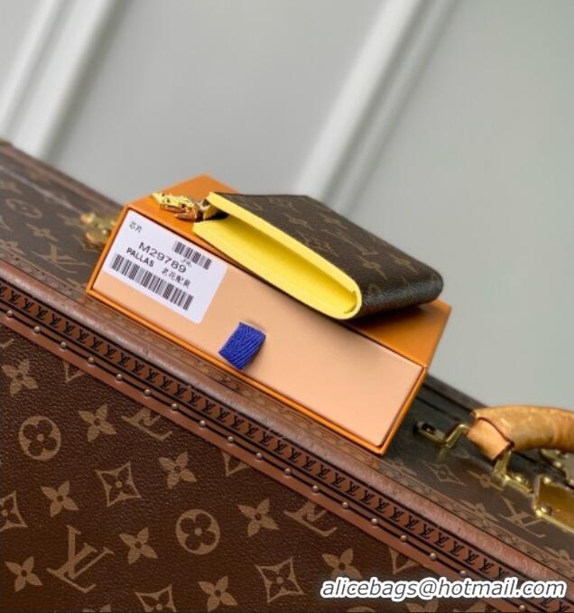 Promotional Louis Vuitton Portefeuille Noa Compact Wallet in in Monogram Canvas M29789 Brown/Yellow 2026
