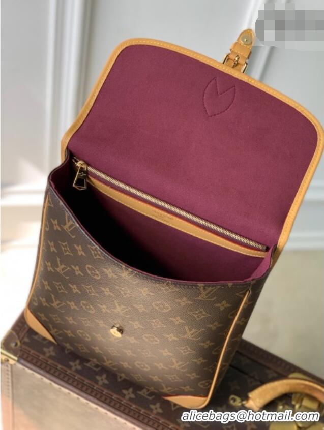 Buy Discount Louis Vuitton Diane Backpack MM in Monogram Canvas M29631 Brown 2026