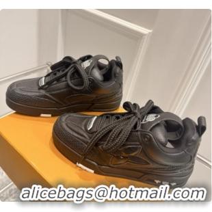 Low Cost Louis Vuitton LV Skate Sneaker in Beige Mix of Materials LV073065 Black 2026