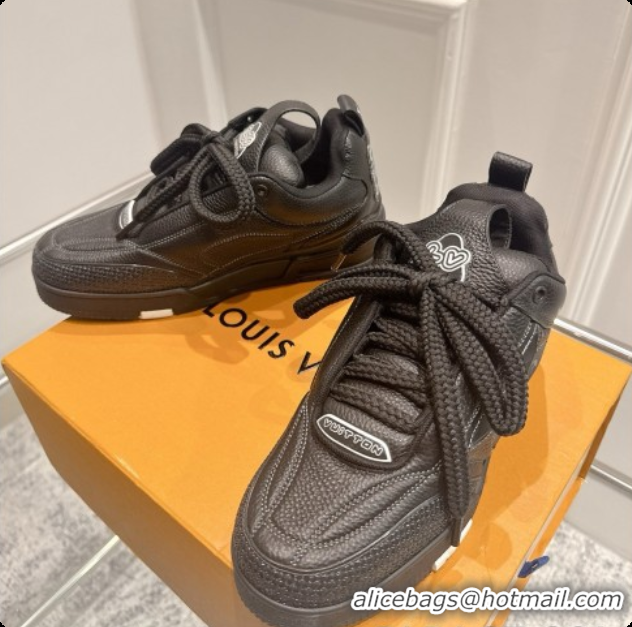 Low Cost Louis Vuitton LV Skate Sneaker in Beige Mix of Materials LV073065 Black 2026