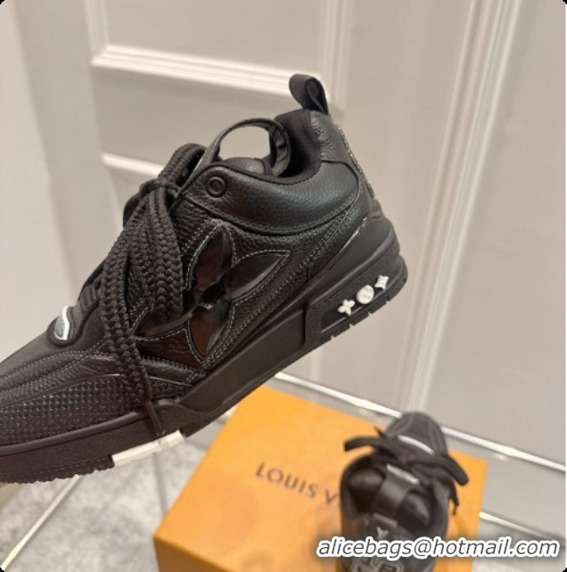 Low Cost Louis Vuitton LV Skate Sneaker in Beige Mix of Materials LV073065 Black 2026