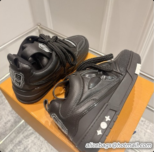 Low Cost Louis Vuitton LV Skate Sneaker in Beige Mix of Materials LV073065 Black 2026