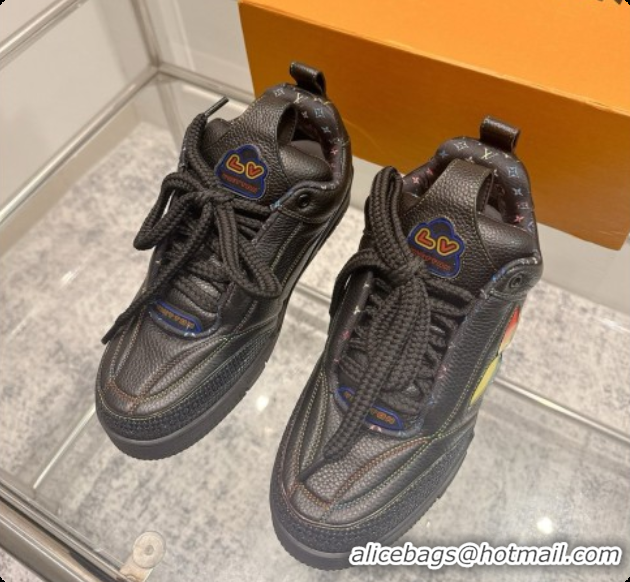 Grade Louis Vuitton LV Skate Sneaker in Beige Mix of Materials LV073066 Black 2026