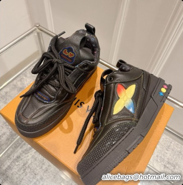 Grade Louis Vuitton LV Skate Sneaker in Beige Mix of Materials LV073066 Black 2026