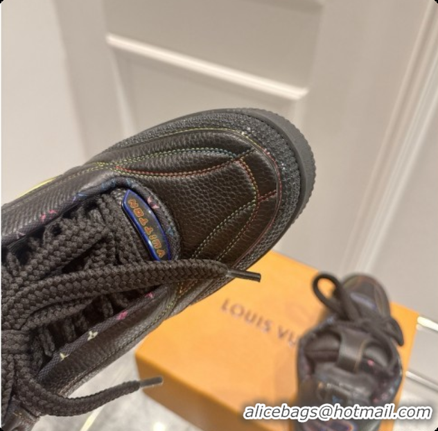Grade Louis Vuitton LV Skate Sneaker in Beige Mix of Materials LV073066 Black 2026