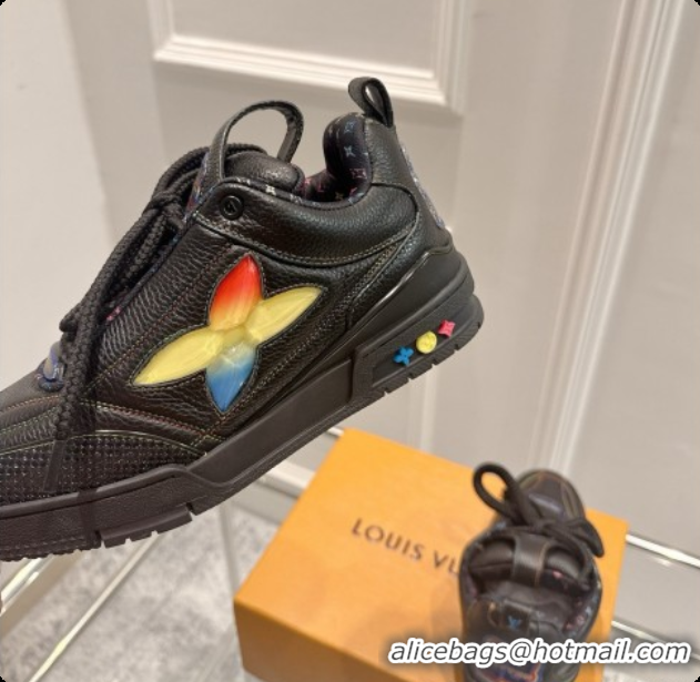 Grade Louis Vuitton LV Skate Sneaker in Beige Mix of Materials LV073066 Black 2026