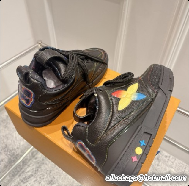 Grade Louis Vuitton LV Skate Sneaker in Beige Mix of Materials LV073066 Black 2026