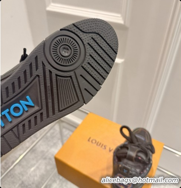 Grade Louis Vuitton LV Skate Sneaker in Beige Mix of Materials LV073066 Black 2026