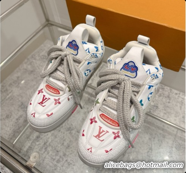 Shop Cheap Louis Vuitton LV Skate Sneaker in Beige Mix of Materials LV073067 Monogram/White 2026