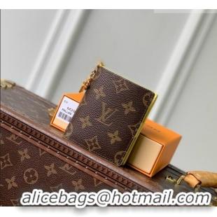 Good Looking Louis Vuitton LV Charms Pocket Wallet in Monogram Canvas M29791 Sunflower Yellow 2026