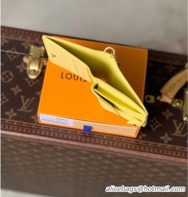 Good Looking Louis Vuitton LV Charms Pocket Wallet in Monogram Canvas M29791 Sunflower Yellow 2026