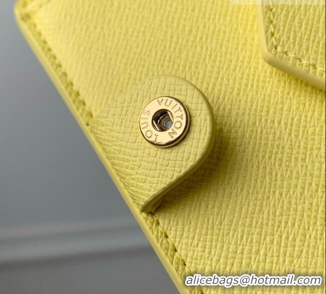 Good Looking Louis Vuitton LV Charms Pocket Wallet in Monogram Canvas M29791 Sunflower Yellow 2026