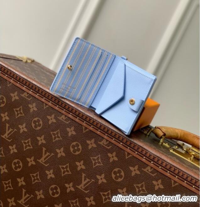 Famous Brand Louis Vuitton LV Charms Pocket Wallet in Monogram Canvas M29790 Blue 2026