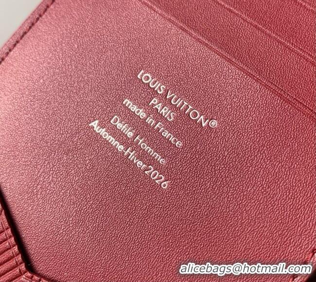 Pretty Style Louis Vuitton Passport Cover in Frost Blue Cowhide Leather M2A444 2026