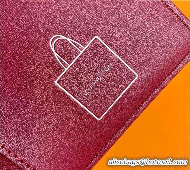 Pretty Style Louis Vuitton Passport Cover in Frost Blue Cowhide Leather M2A444 2026