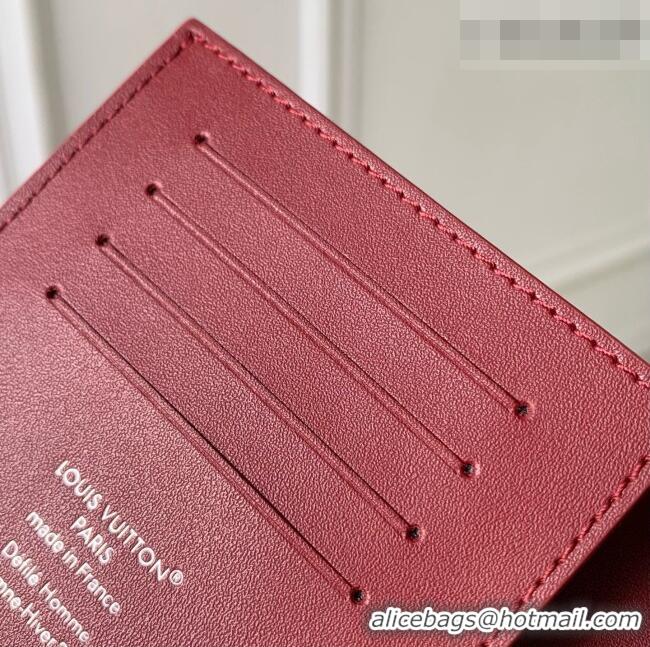 Pretty Style Louis Vuitton Passport Cover in Frost Blue Cowhide Leather M2A444 2026