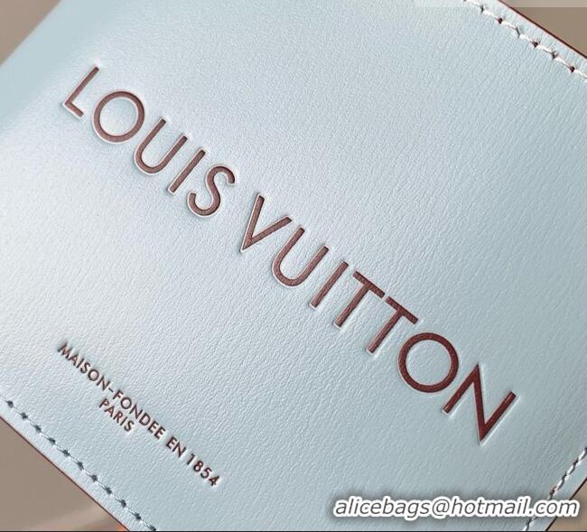 Buy Discount Louis Vuitton Portefeuille Marco Wallet in Blue Calfskin Leather M2A448 2026