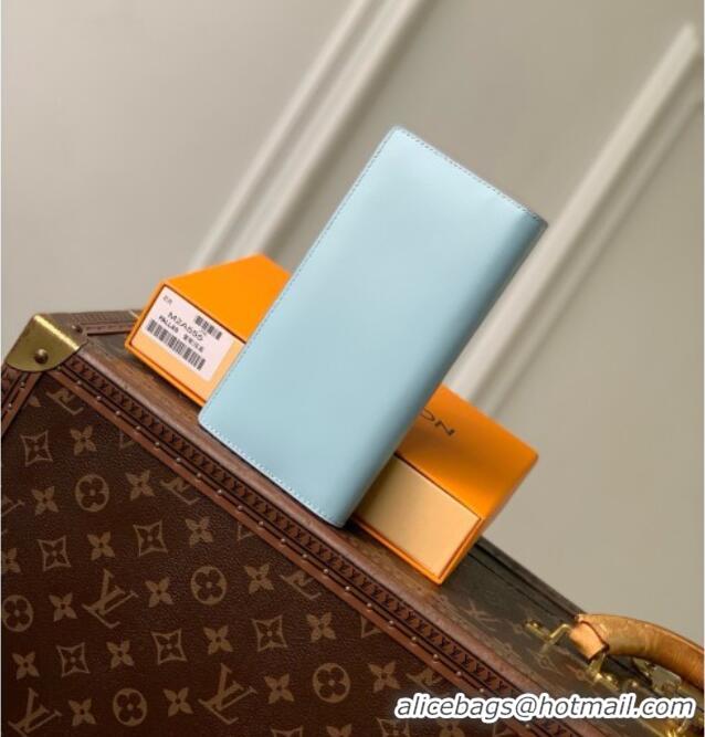 Buy Inexpensive Louis Vuitton LV Brazza Wallet in Blue Calfskin Leather M2A555 2026