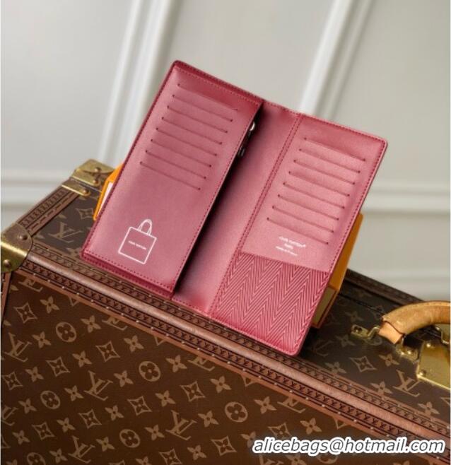 Buy Inexpensive Louis Vuitton LV Brazza Wallet in Blue Calfskin Leather M2A555 2026