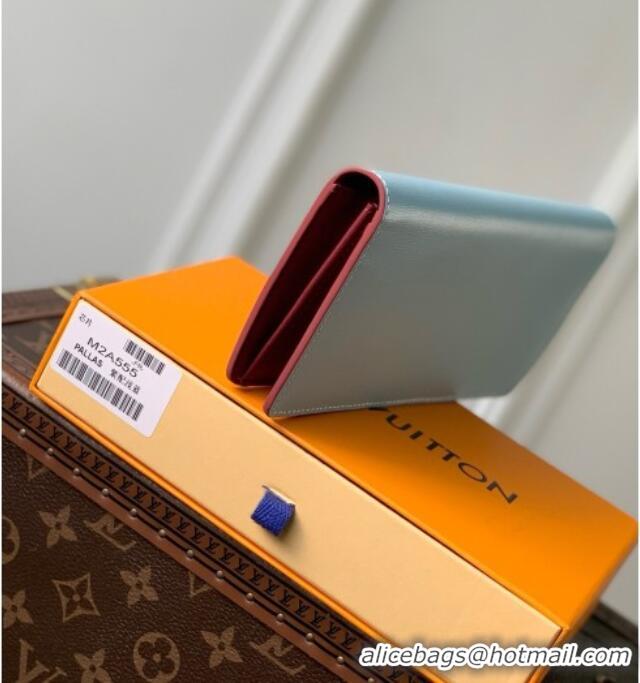 Buy Inexpensive Louis Vuitton LV Brazza Wallet in Blue Calfskin Leather M2A555 2026