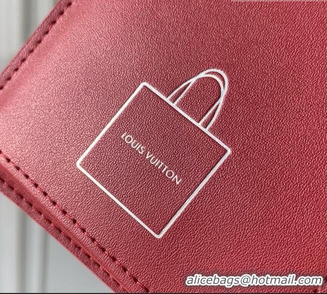 Buy Inexpensive Louis Vuitton LV Brazza Wallet in Blue Calfskin Leather M2A555 2026
