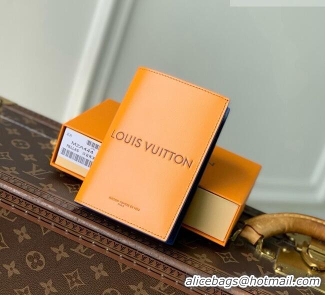 Grade Design Louis Vuitton Passport Cover in Orange Cowhide Leather M29276 2026