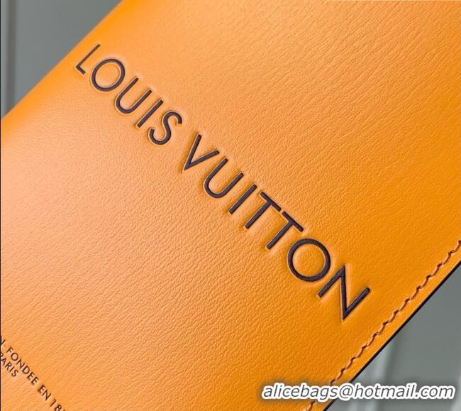 Grade Design Louis Vuitton Passport Cover in Orange Cowhide Leather M29276 2026